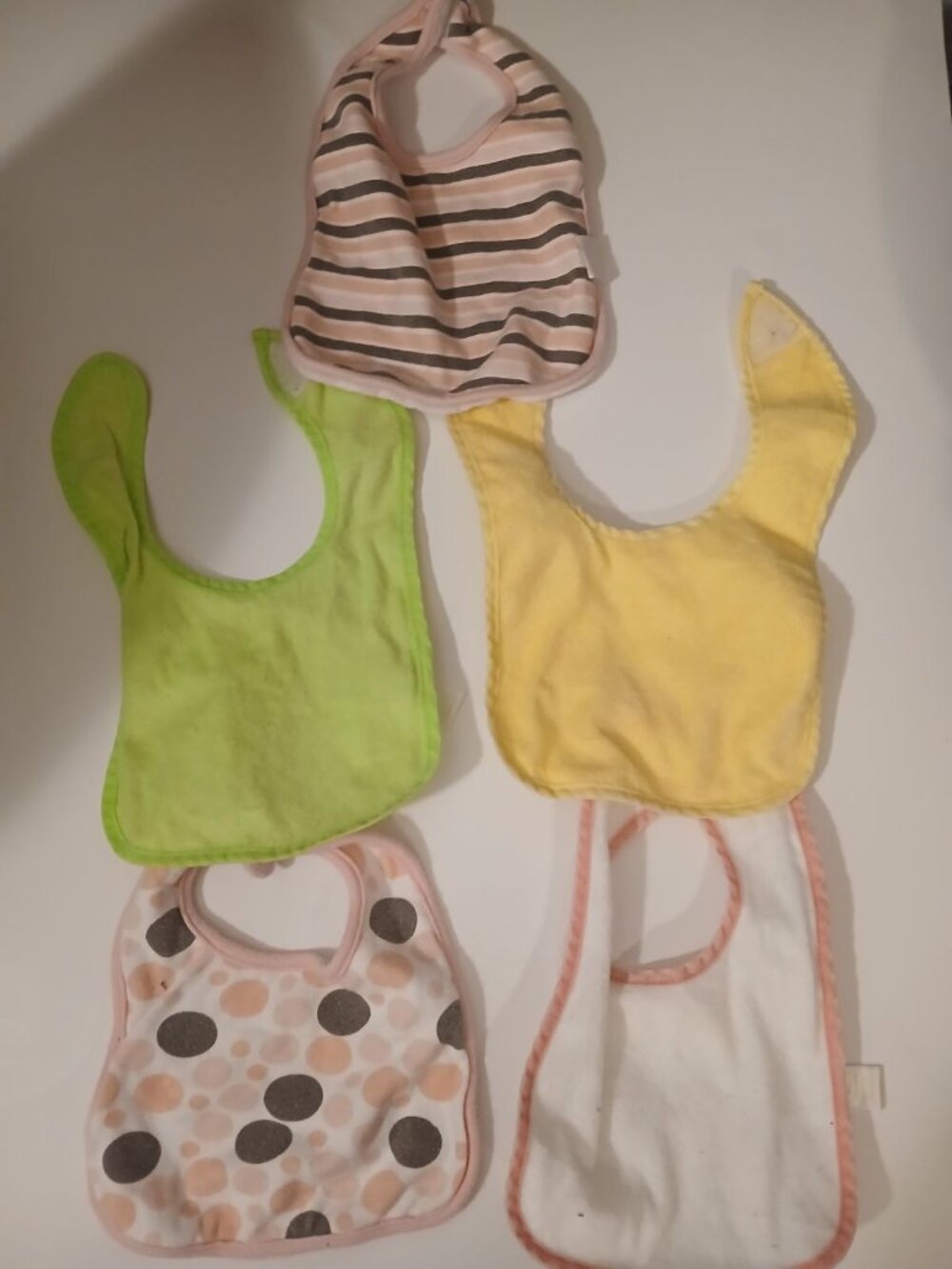 Baby Bibs lot of 5